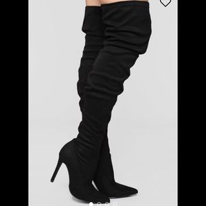 Fashion Nova Thigh High Boots